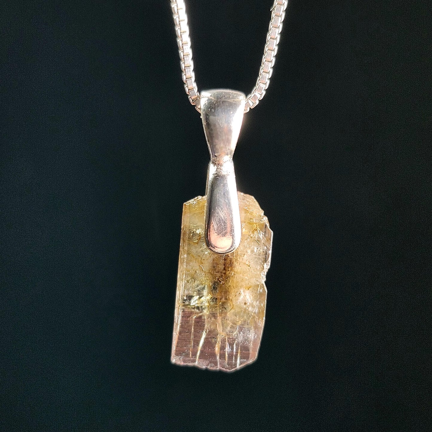 Unheated Tanzanite Pendant