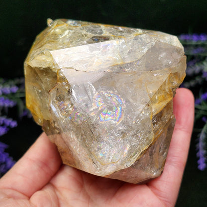 Golden Herkimer Diamond 490g