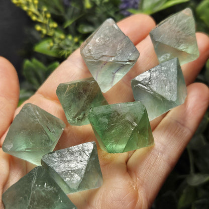 Green Fluorite Octahedron (.75-1")