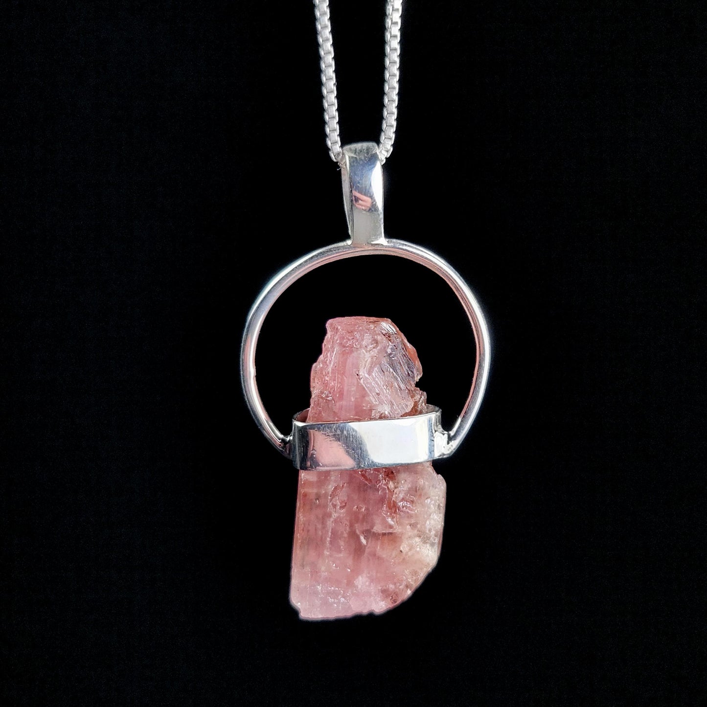 Pink Topaz Pendant