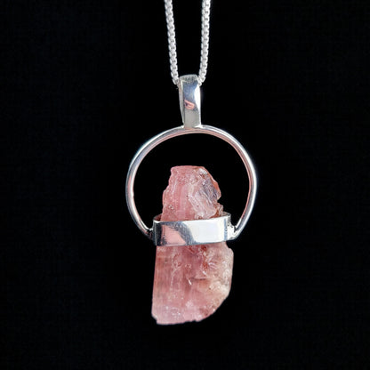Pink Topaz Pendant