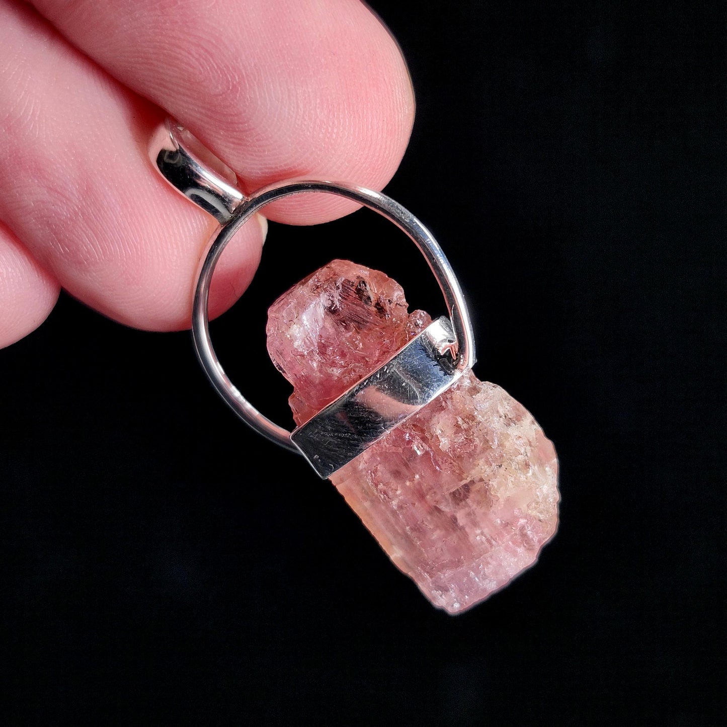 Pink Topaz Pendant