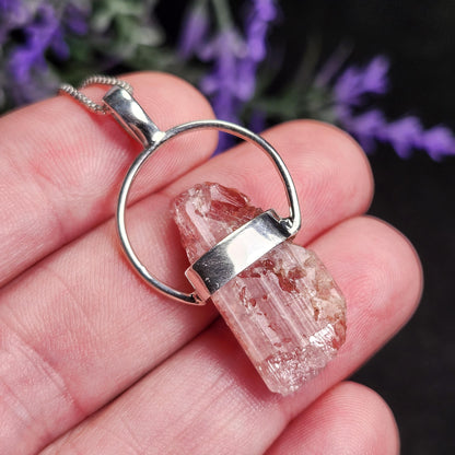 Pink Topaz Pendant