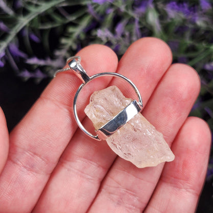 Phenacite Crystal Pendant