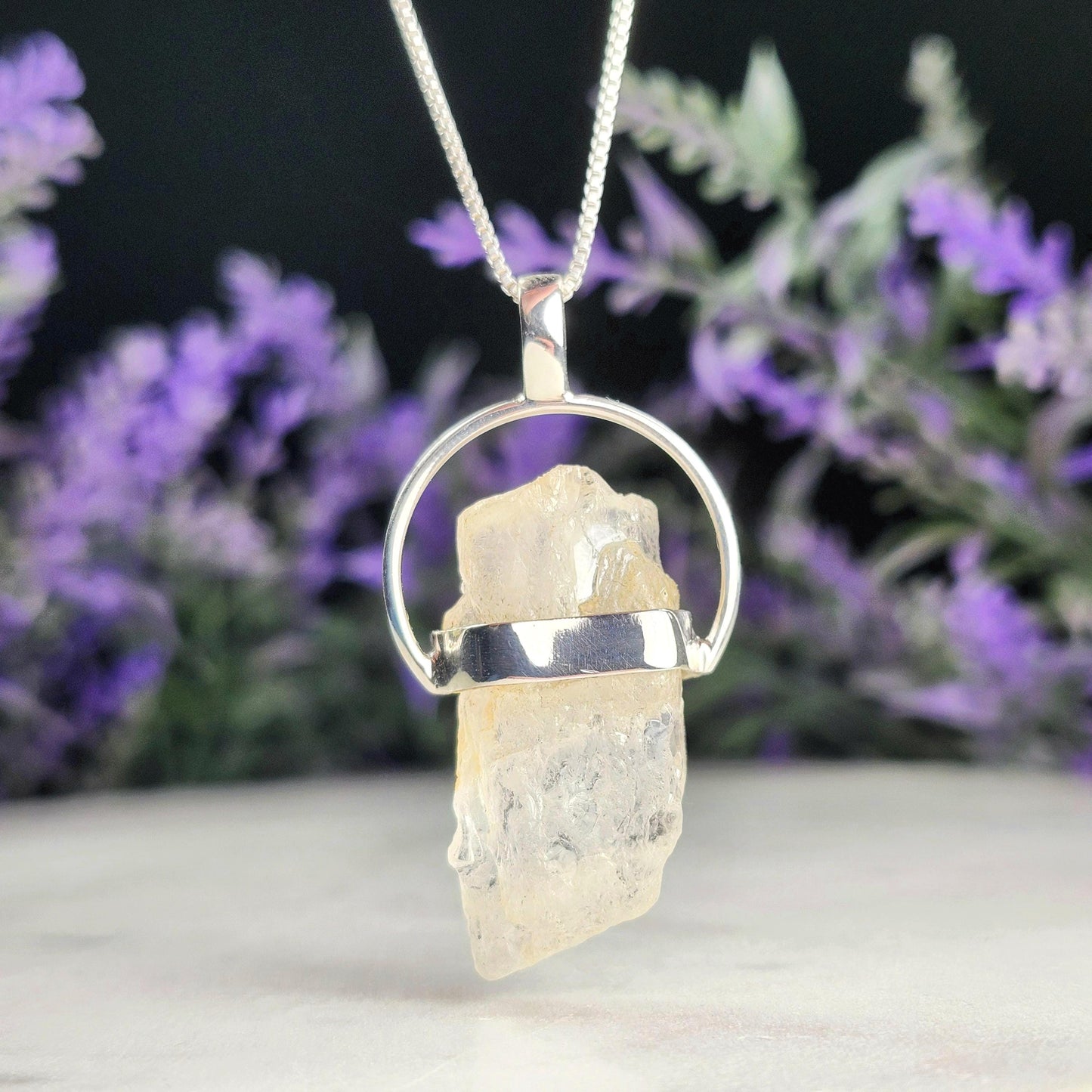 Phenacite Crystal Pendant