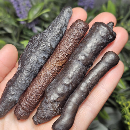 Angel Chime Prophecy Stone Wand: Natural Prophecy Specimen from Egypt, Pseudomorph Crystal