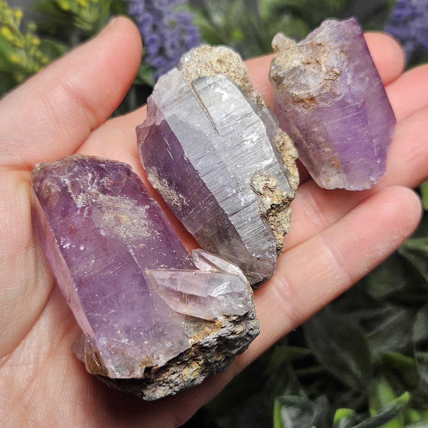 MOVING Enhydro Amethyst Crystal *Old Stock* Brazilian Specimens