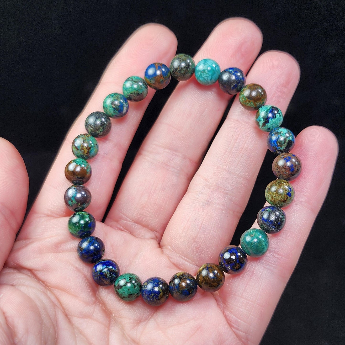 Azurite & Malachite Bracelet