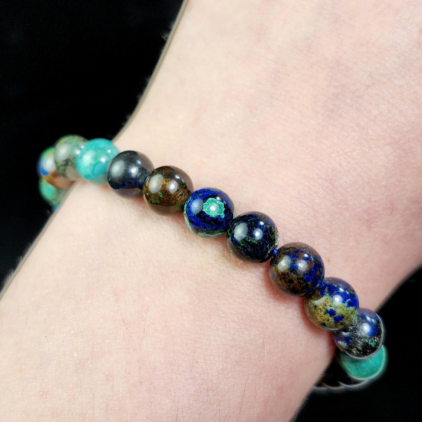 Azurite & Malachite Bracelet