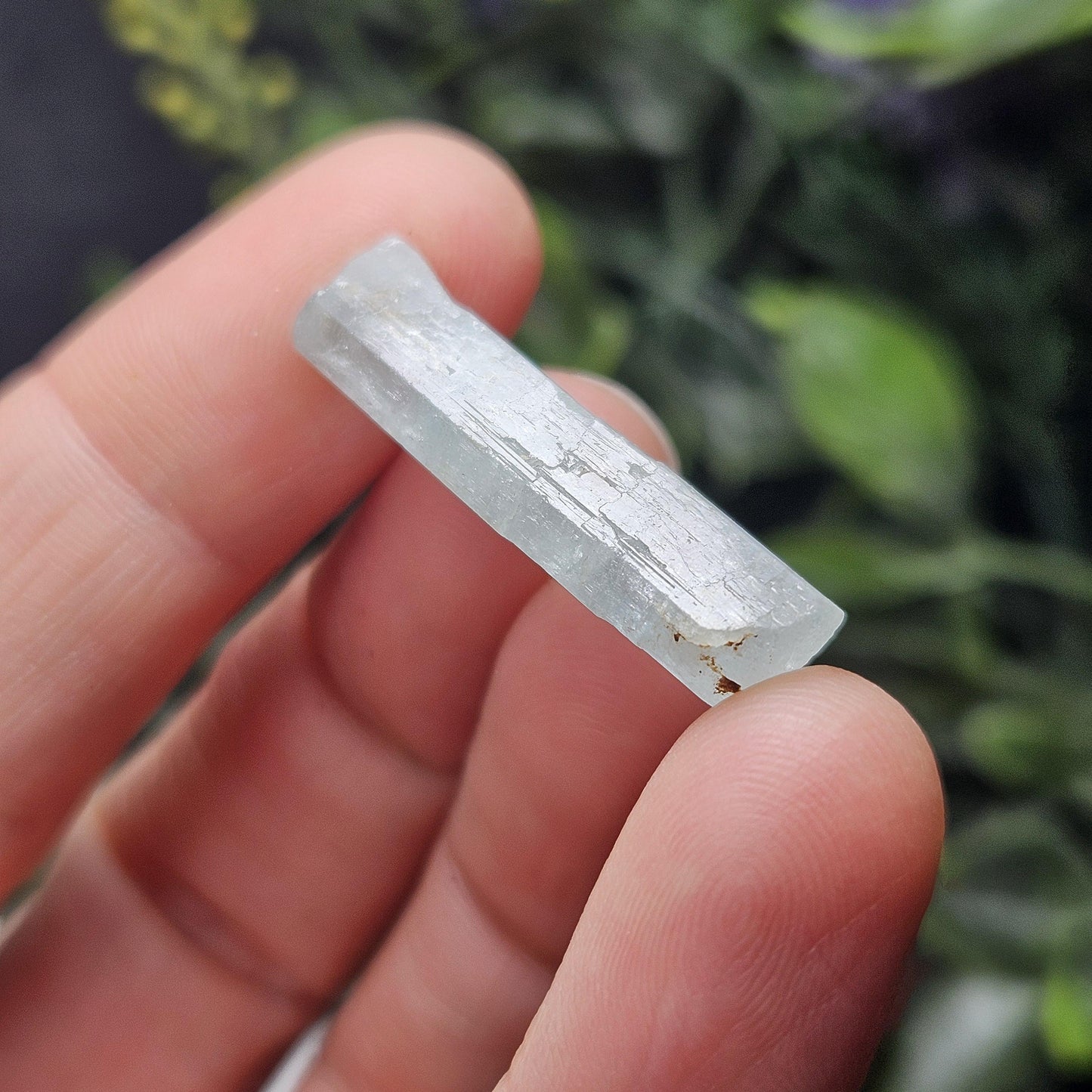 Aquamarine Crystal (1"+) Nigerian Blue Aquamarine Stone, Natural Crystal, Raw Aquamarine Wand