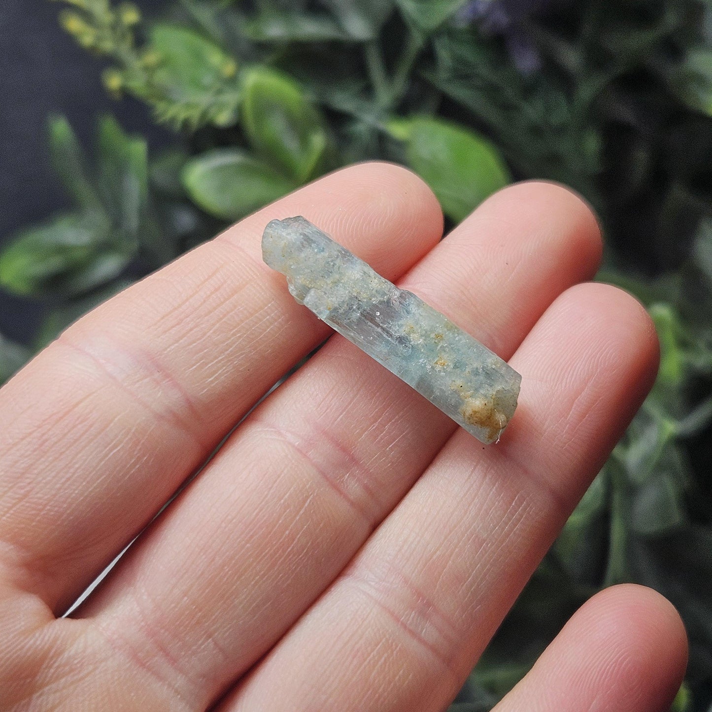 Aquamarine Crystal (1"+) Nigerian Blue Aquamarine Stone, Natural Crystal, Raw Aquamarine Wand