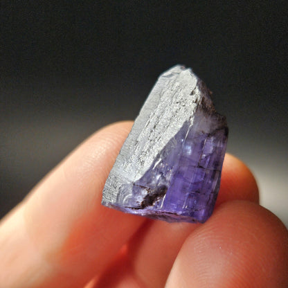 Tanzanite Terminated Crystal: Raw Gemstone Specimen, 3.93g