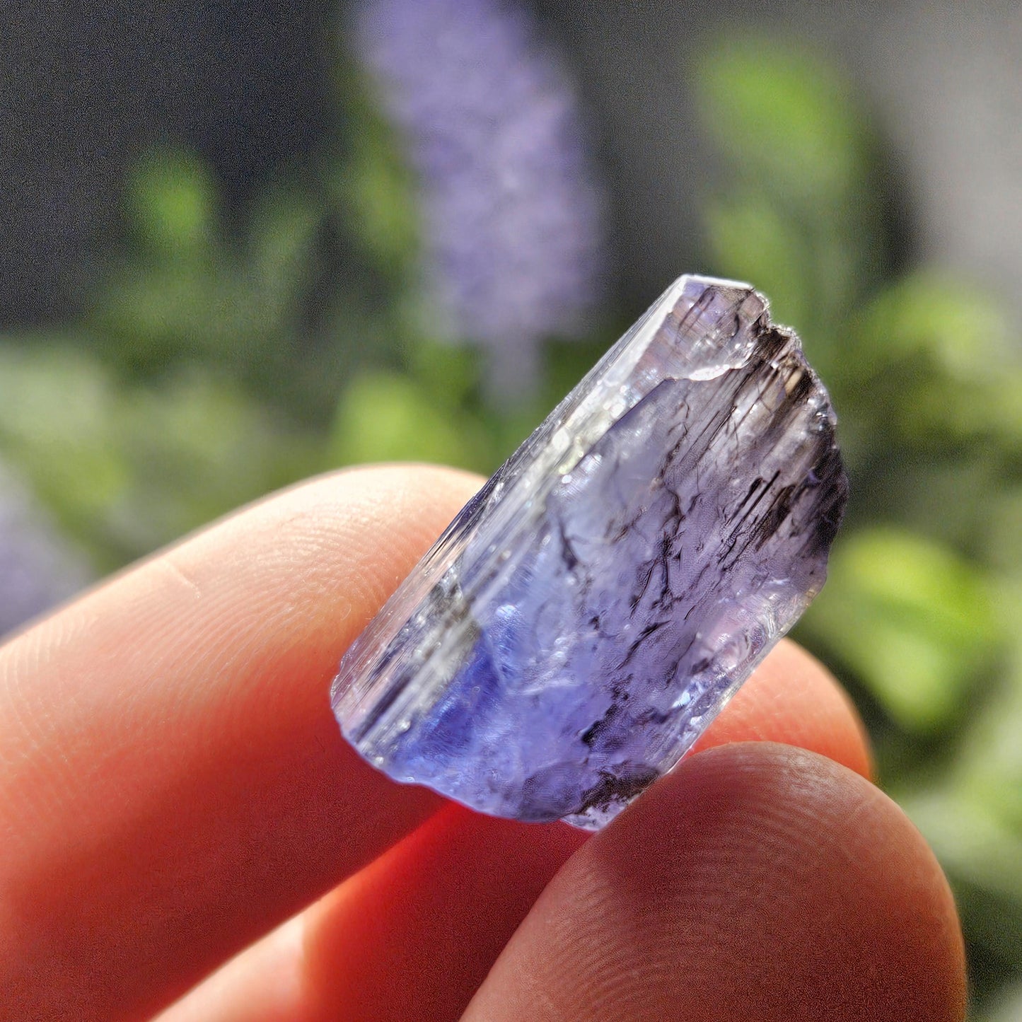 Tanzanite Terminated Crystal: Raw Gemstone Specimen, 3.93g