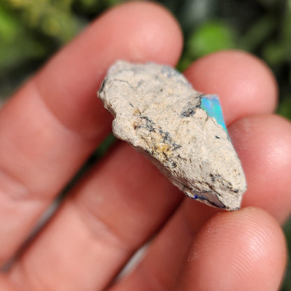 Raw Rainbow Opal Crystal, 3.09g, Authentic African Opal Specimen