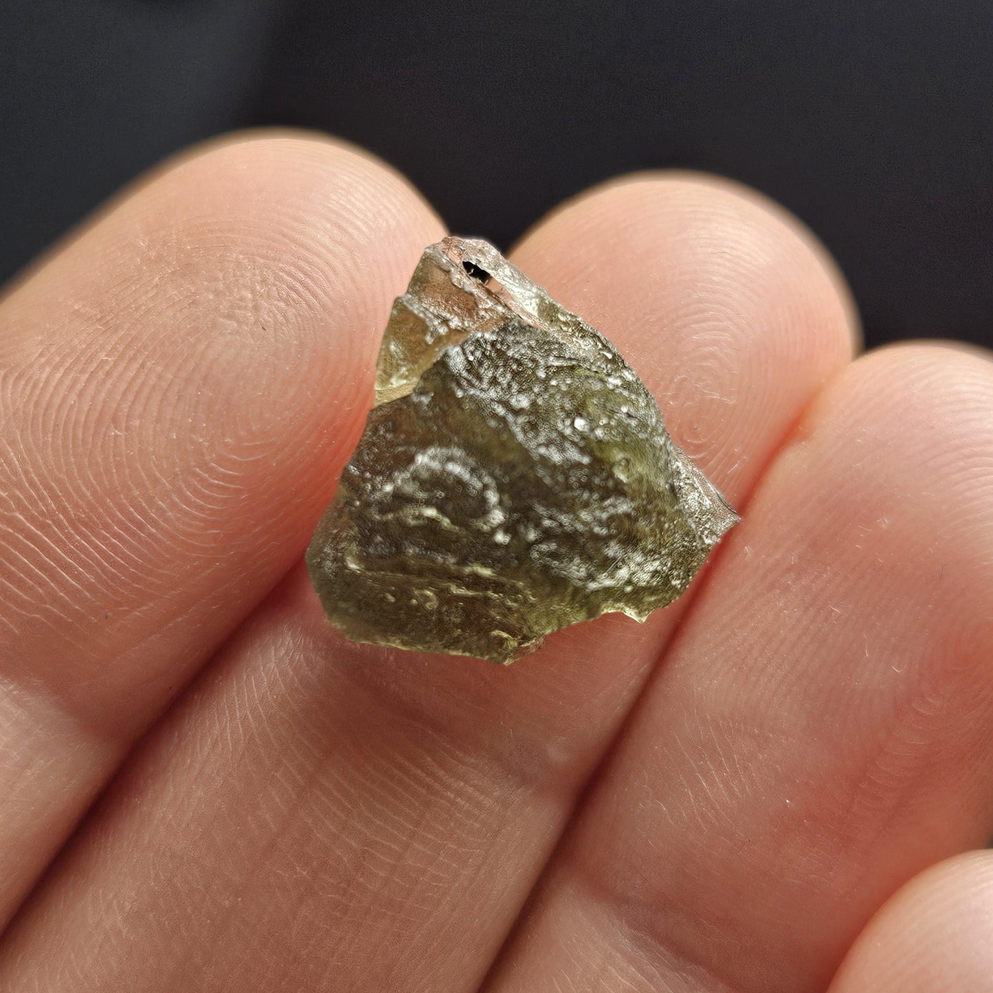 Angel Chime Moldavite (1.35g) Moldavite