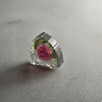Watermelon Tourmaline Slice