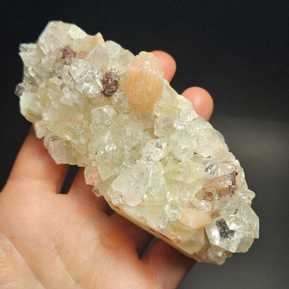 Diamond Apophyllite & Stilbite Cluster