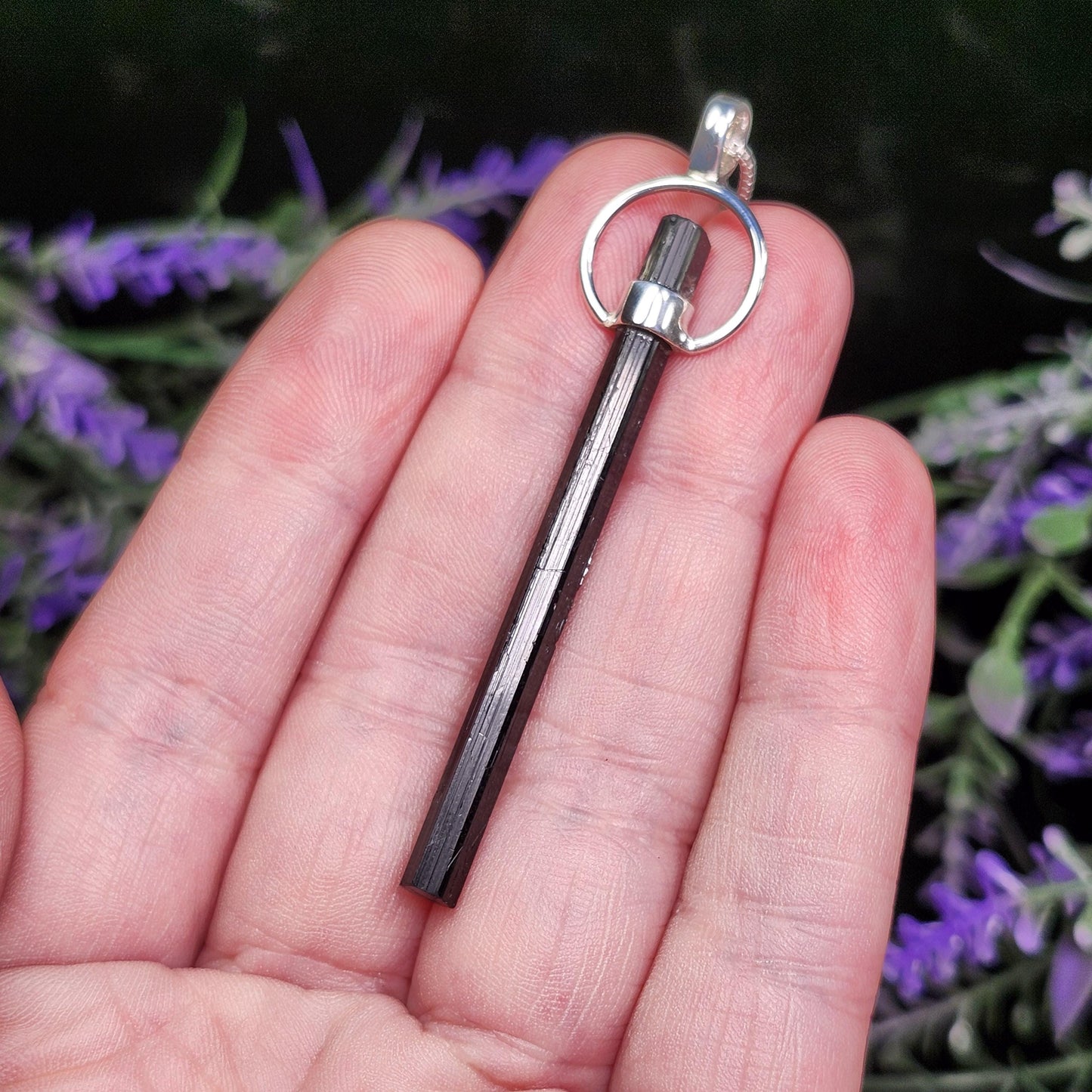 Black Tourmaline Pendant
