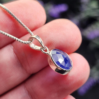 Blue Sapphire Pendant