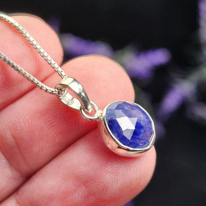 Blue Sapphire Pendant