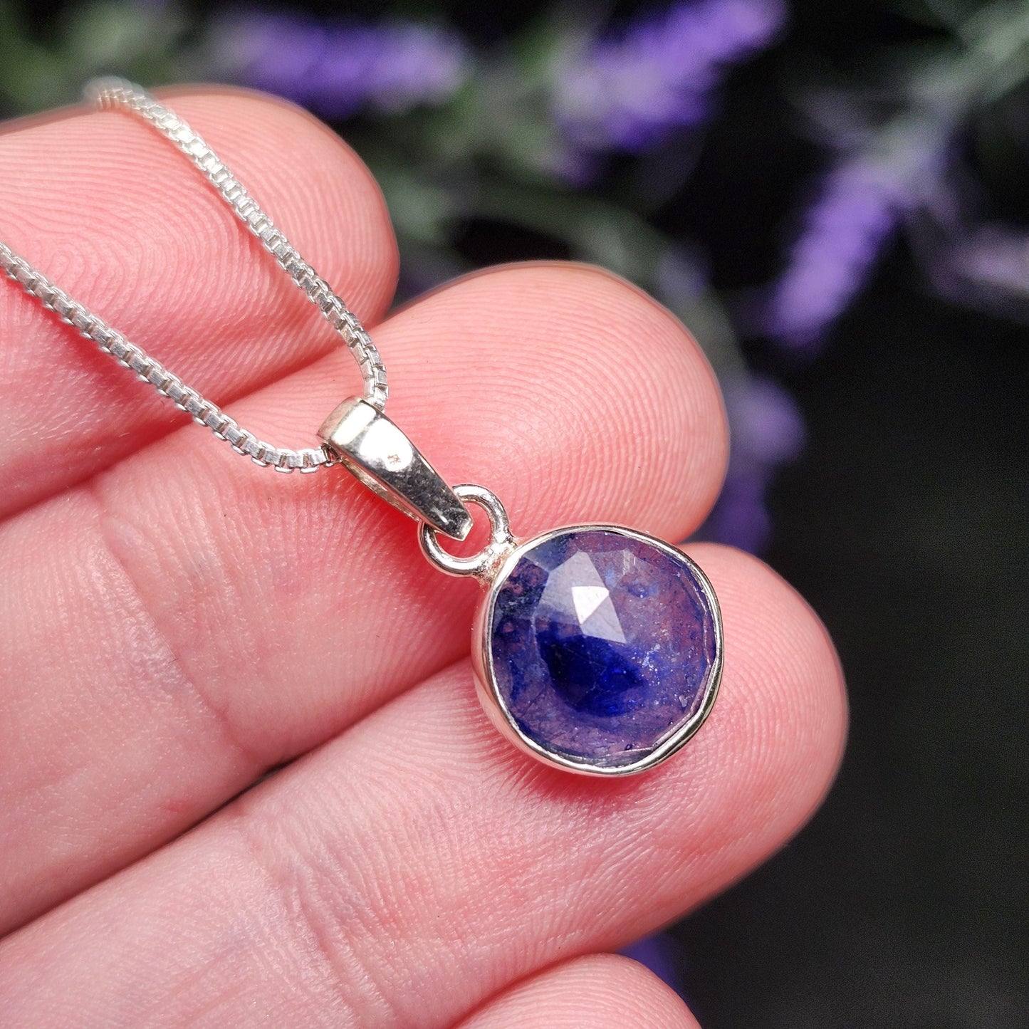 Blue Sapphire Pendant