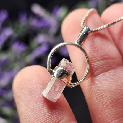 Pink Tourmaline Pendant