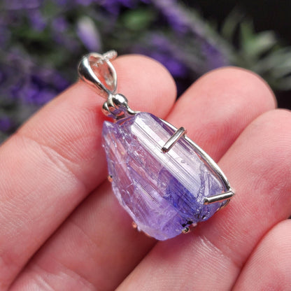 Tanzanite Crystal Pendant