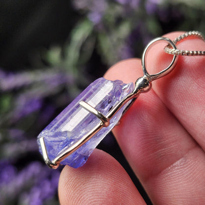 Tanzanite Crystal Pendant