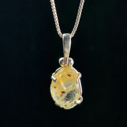 Golden Phenacite Pendant