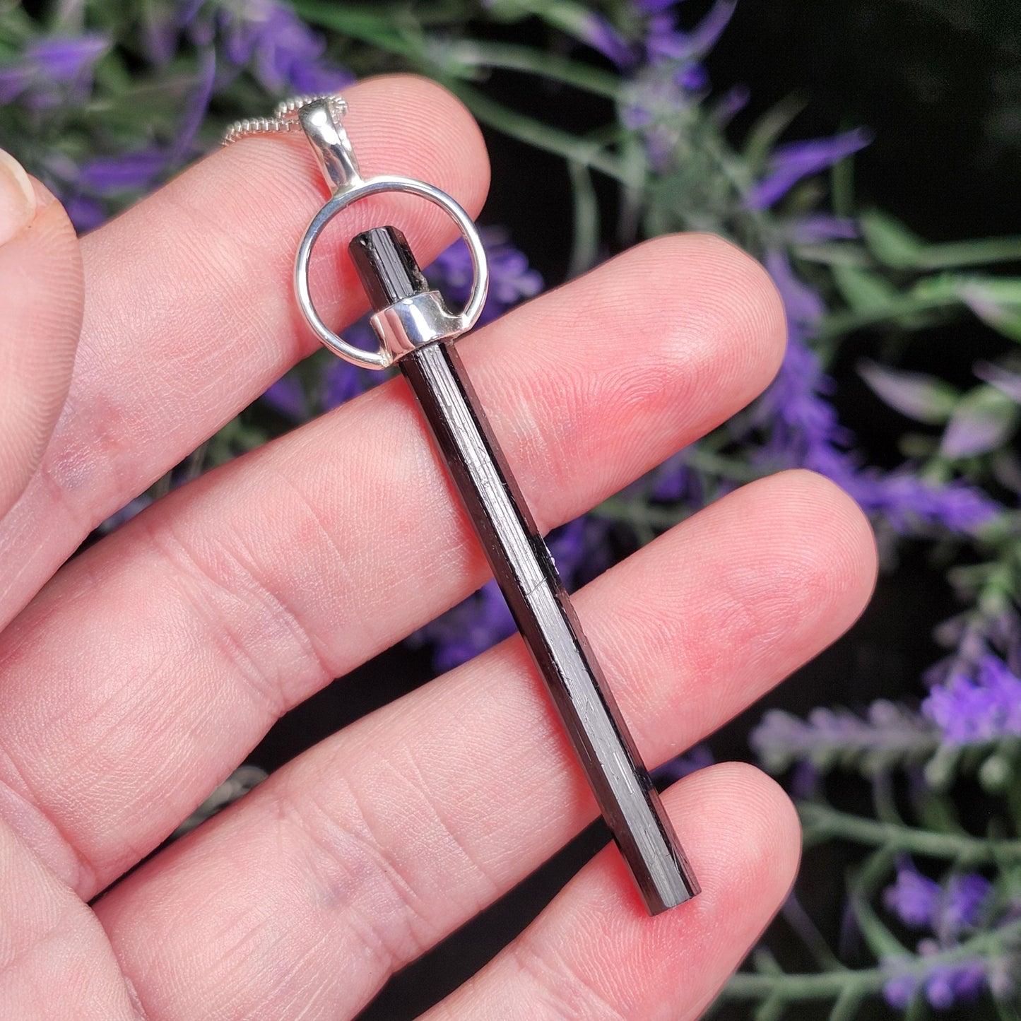 Black Tourmaline Pendant