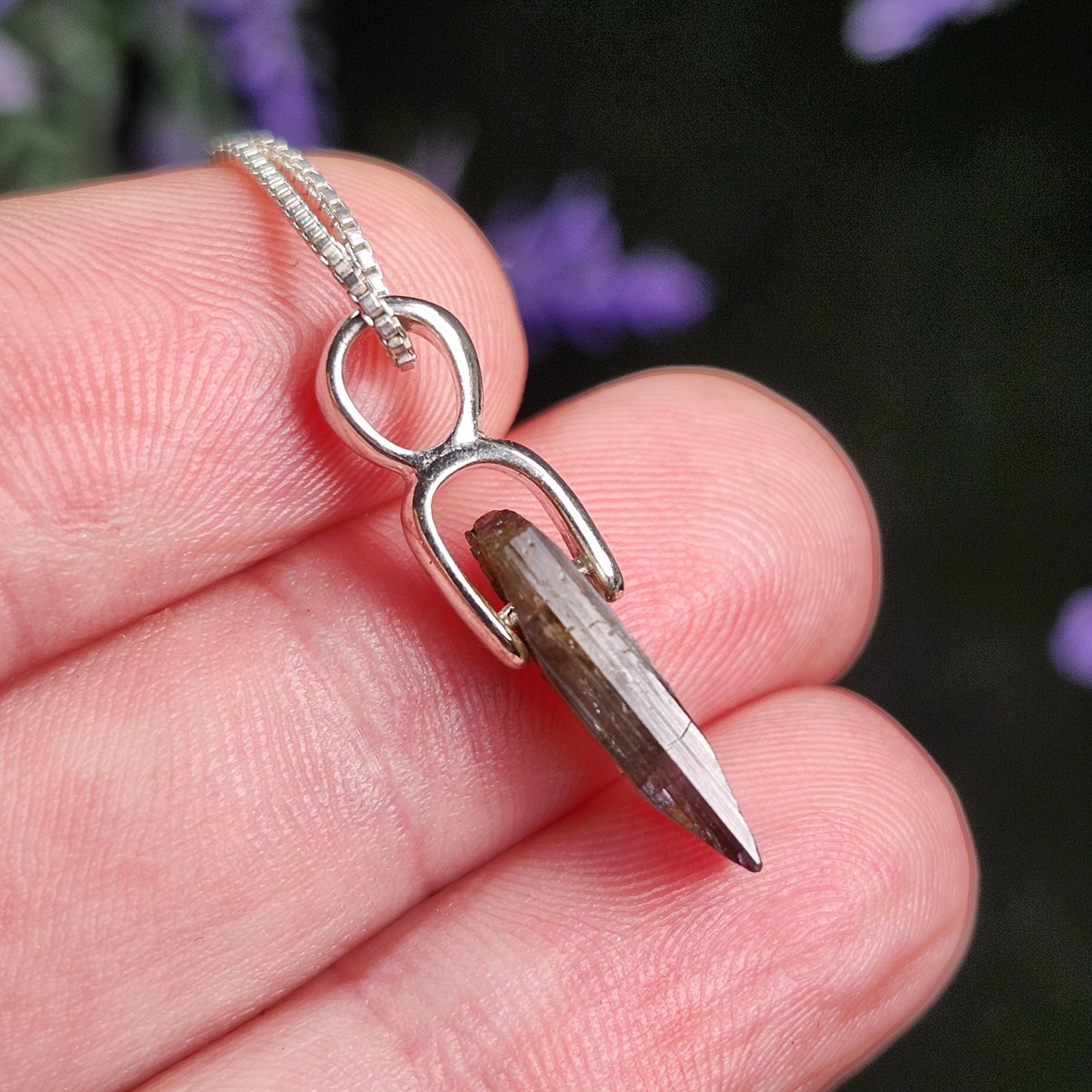 Unheated Tanzanite Pendant