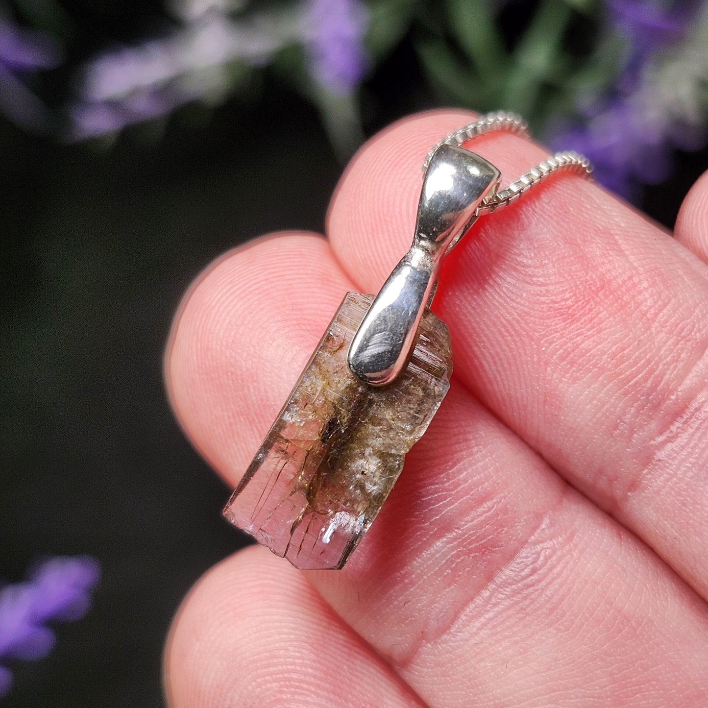 Unheated Tanzanite Pendant