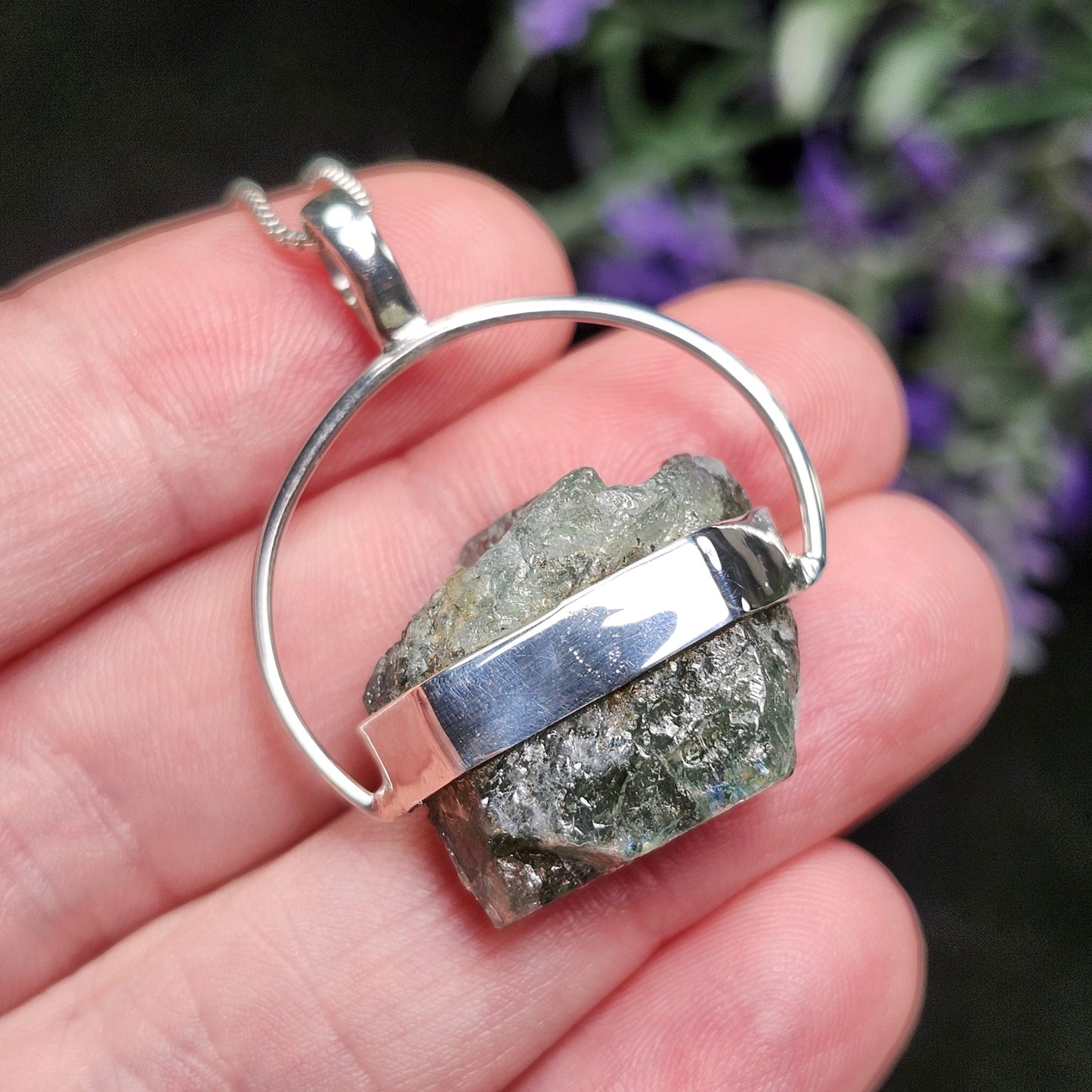 Grandidierite Pendant