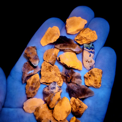 Afghanite UV Reactive Raw Crystal