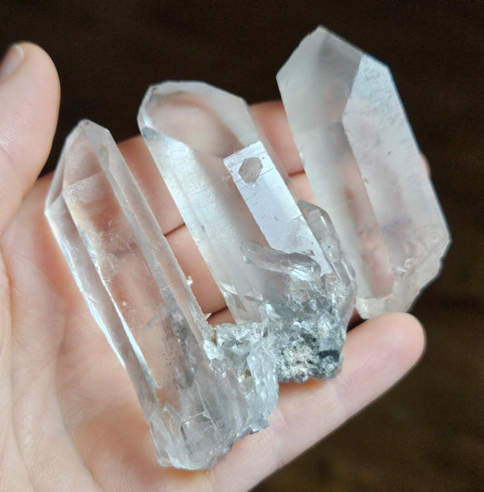 Actinolite in Quartz Crystal (20