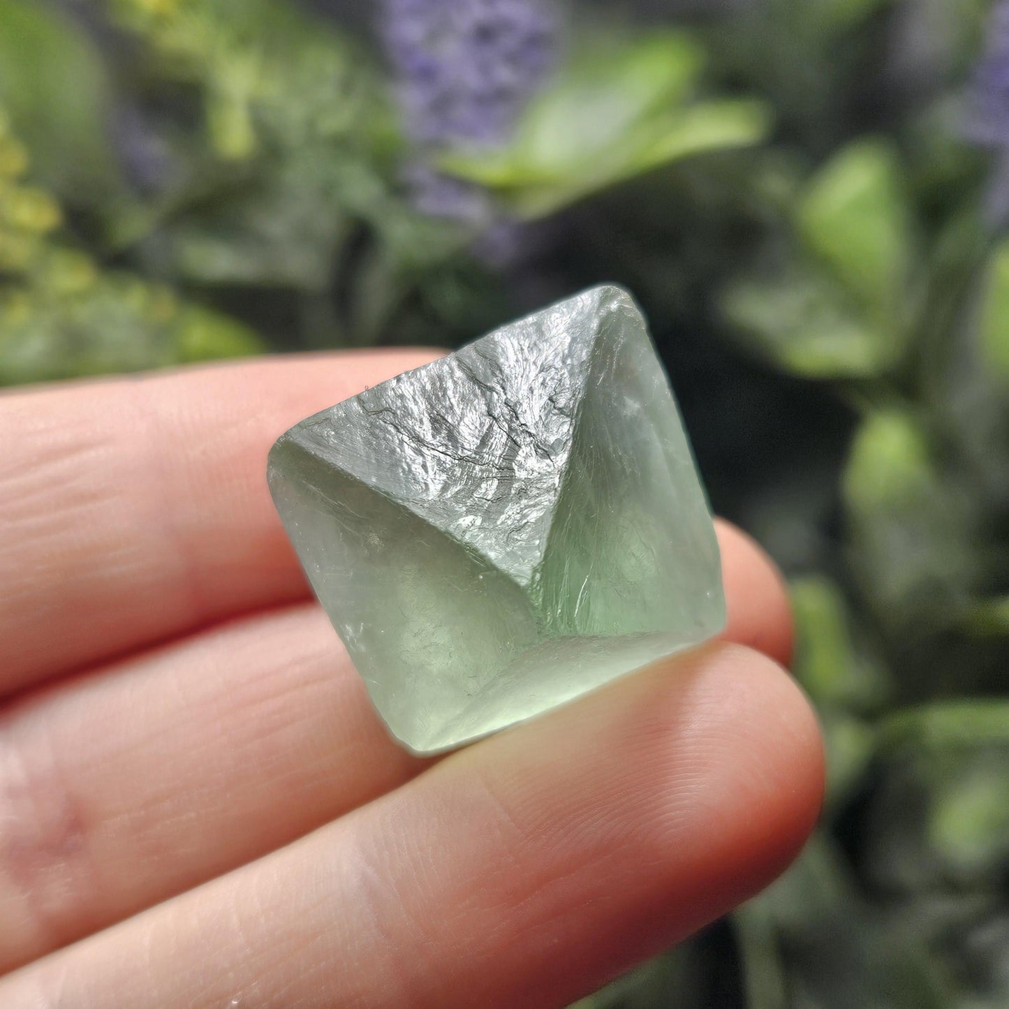 Green Fluorite Octahedron (.75-1")