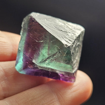 Rainbow Fluorite Octahedron