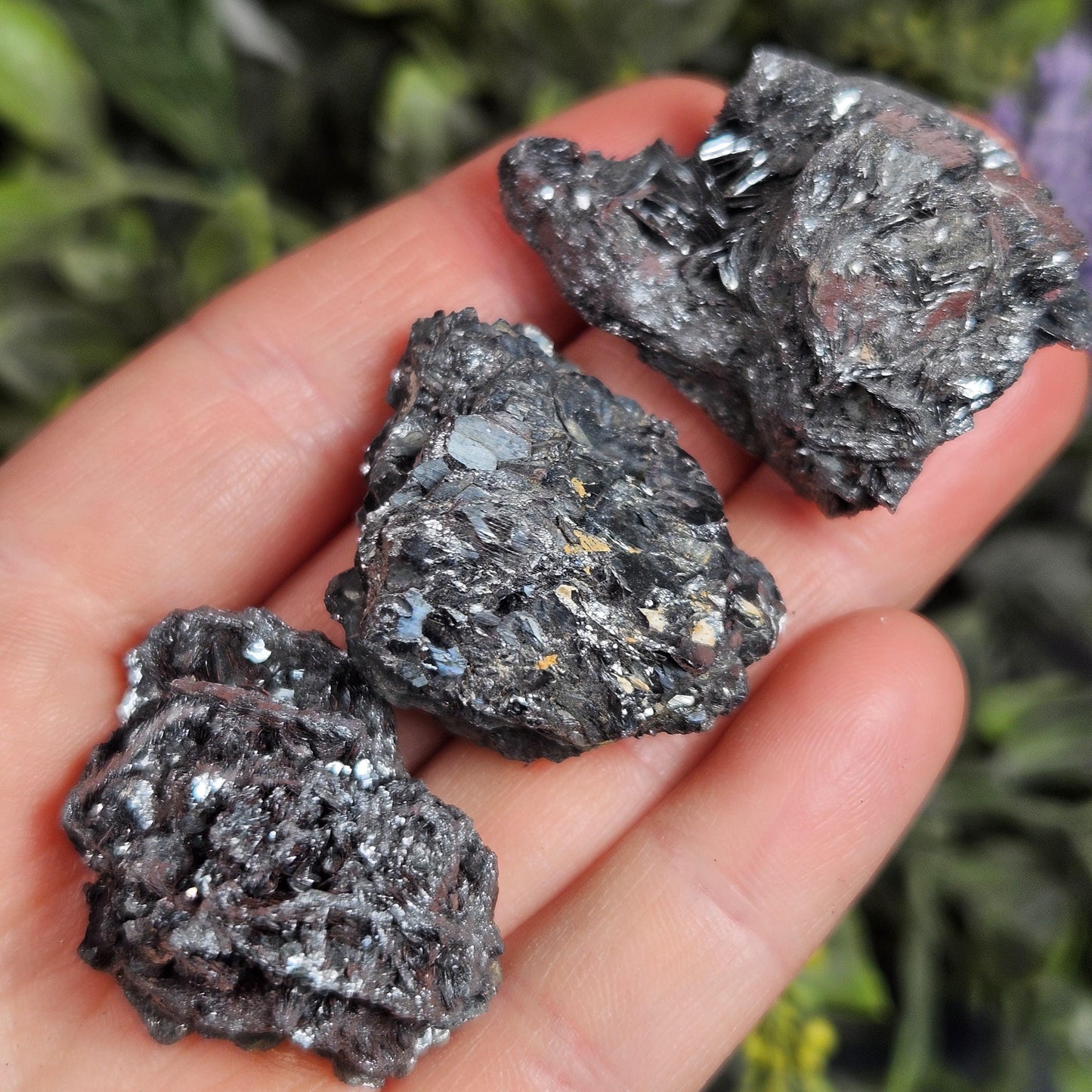 Bladed Hematite Specimen (1"+): Arizona Hematite Cluster