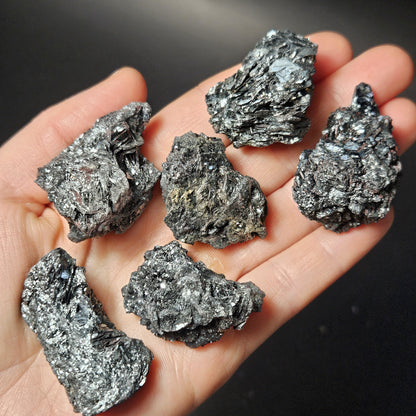 Bladed Hematite Specimen (1"+): Arizona Hematite Cluster