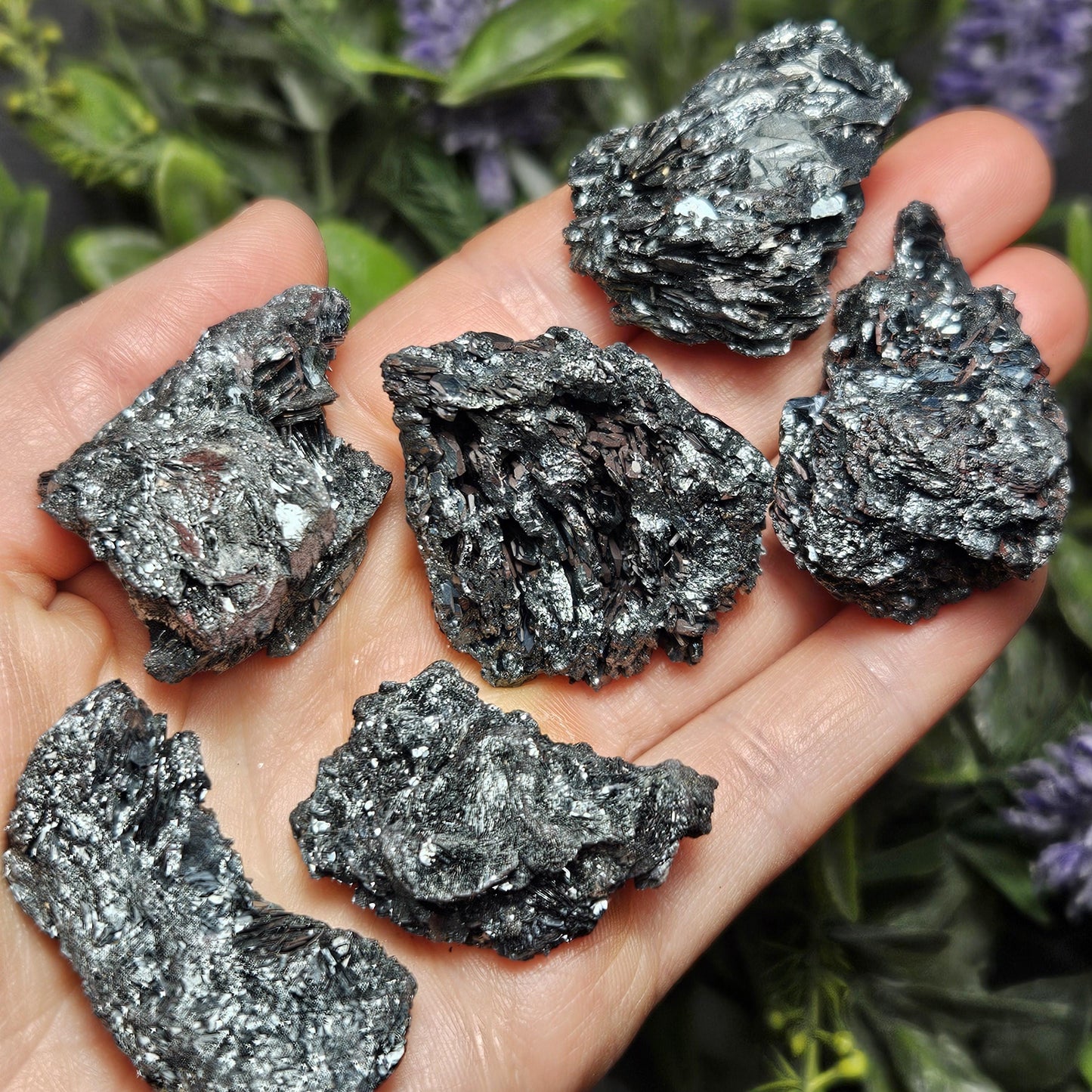 Bladed Hematite Specimen (1"+): Arizona Hematite Cluster
