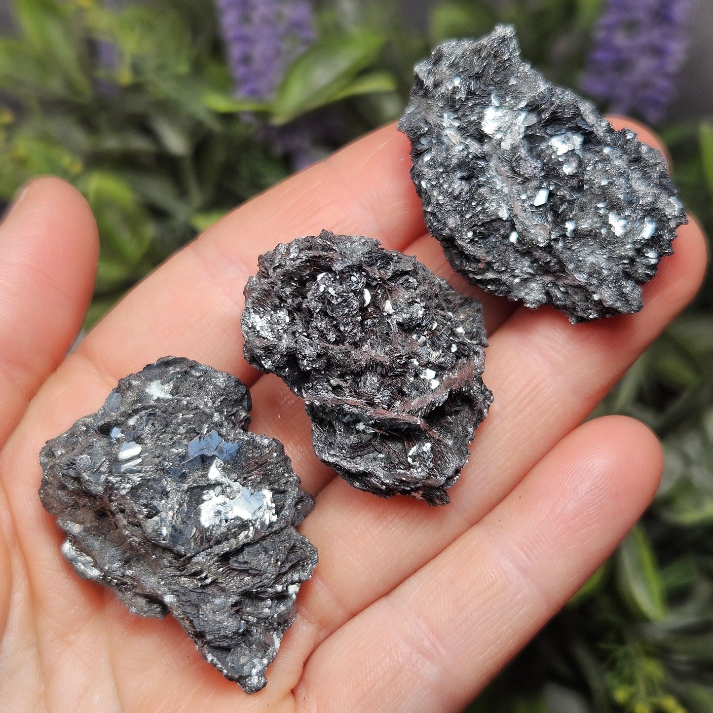 Bladed Hematite Specimen (1"+): Arizona Hematite Cluster