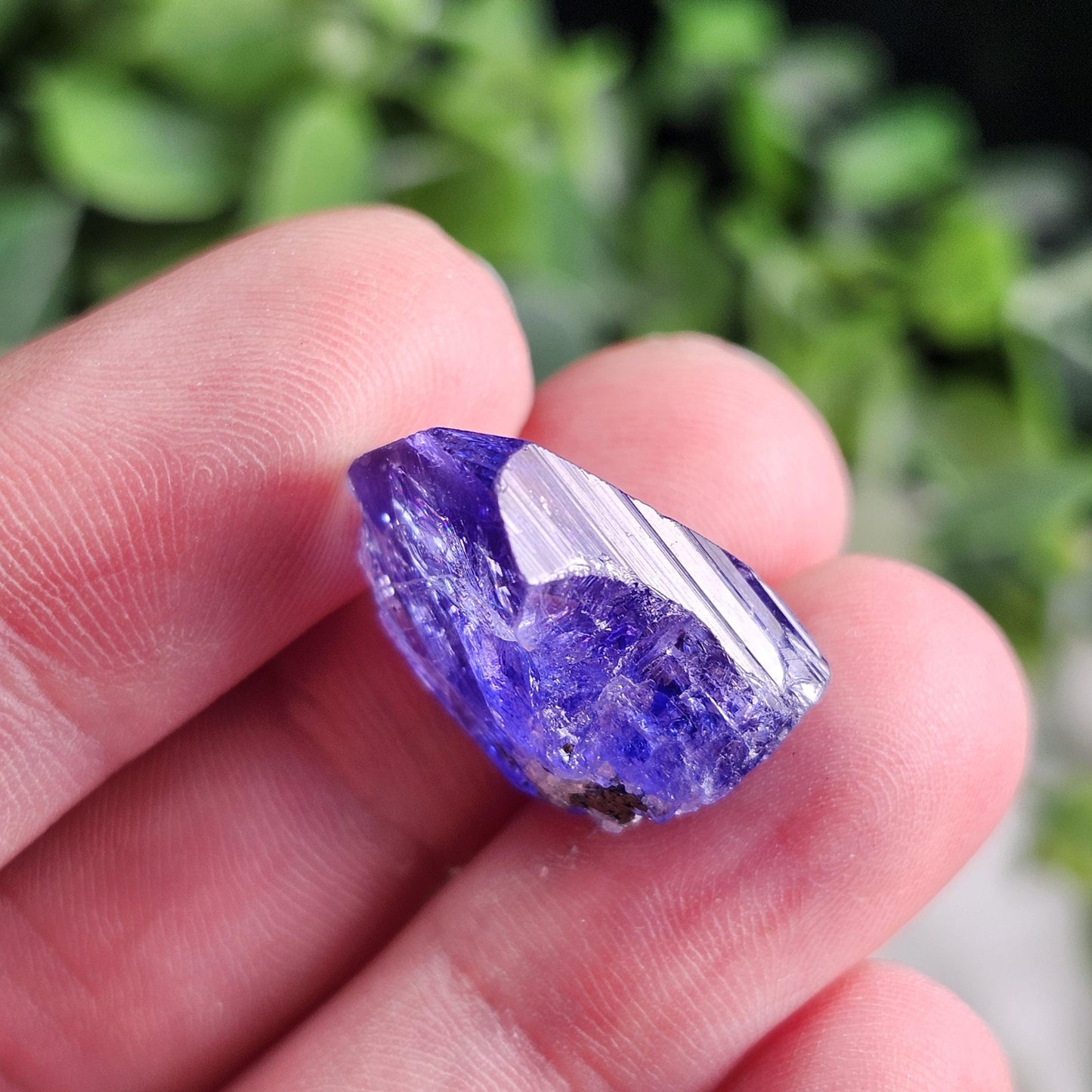 Blue Tanzanite Crystal 4.4g