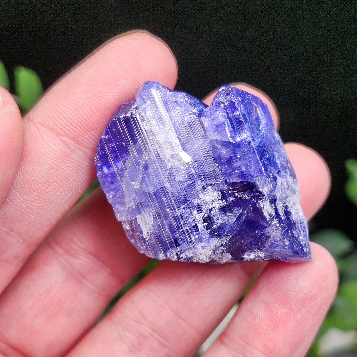 HUGE Tanzanite Crystal with Rainbows 30.46g