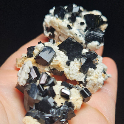 Black Tourmaline Cluster