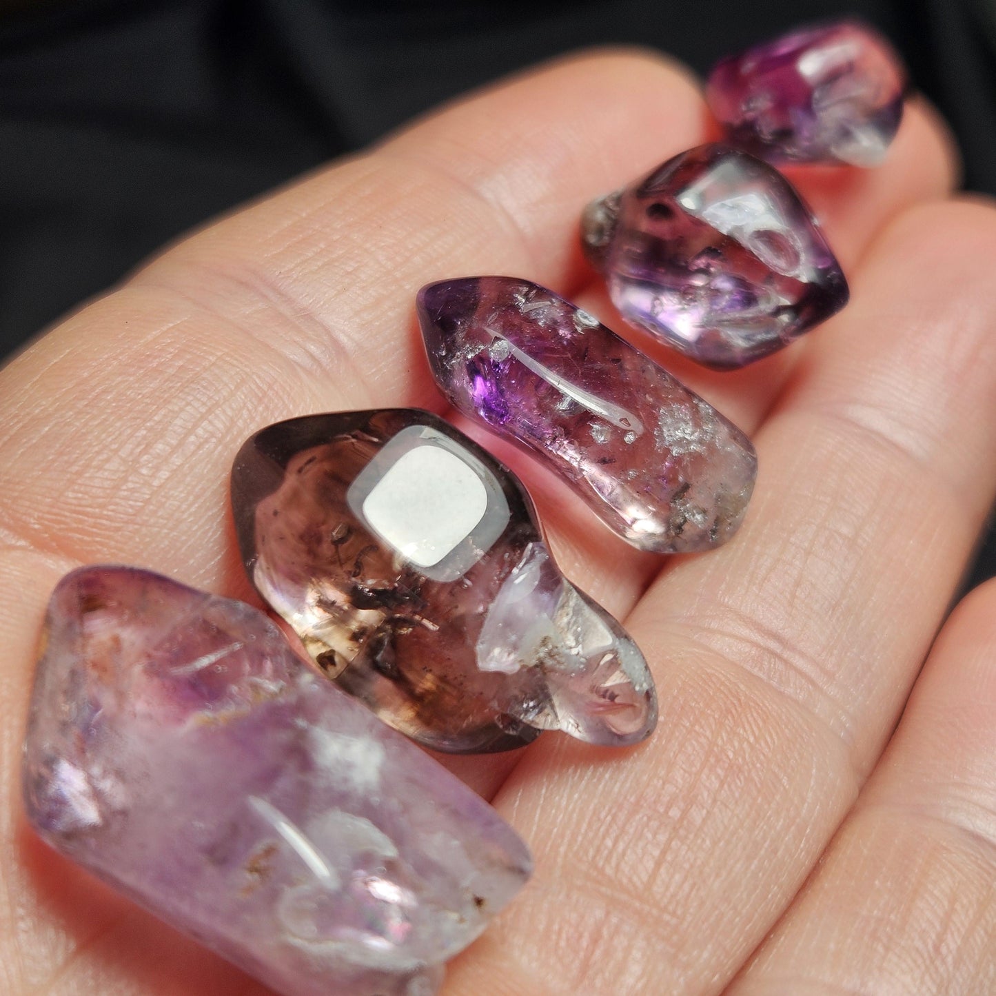 Polished Shangaan Scepter Amethyst
