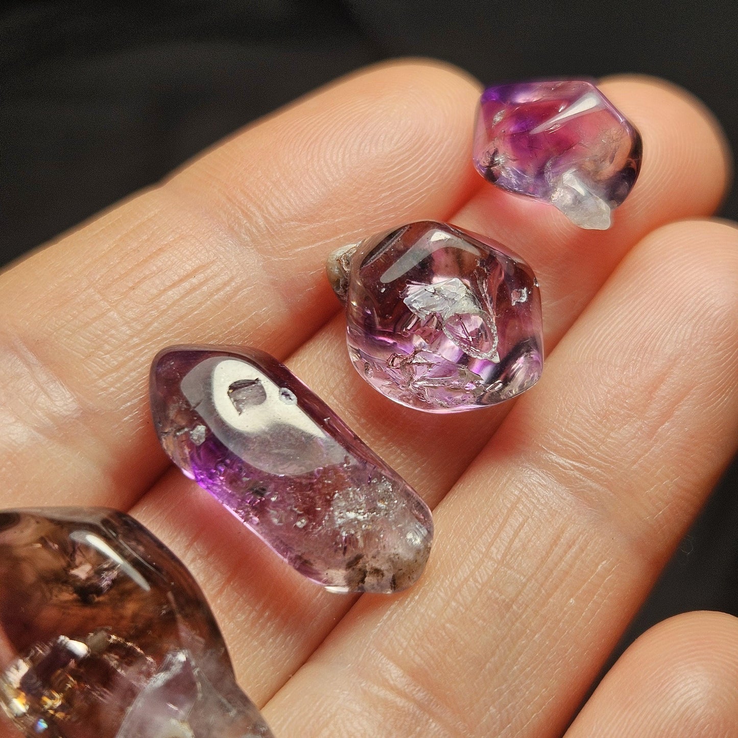Polished Shangaan Scepter Amethyst