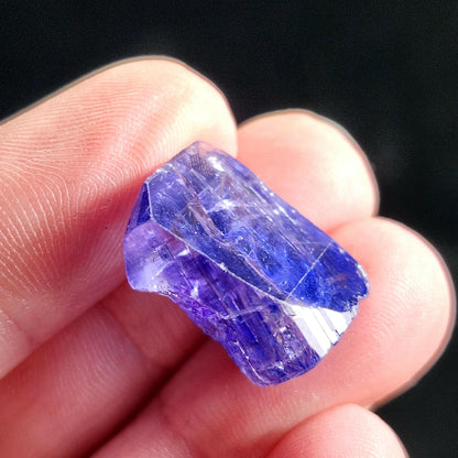 Blue Tanzanite Crystal 4.4g