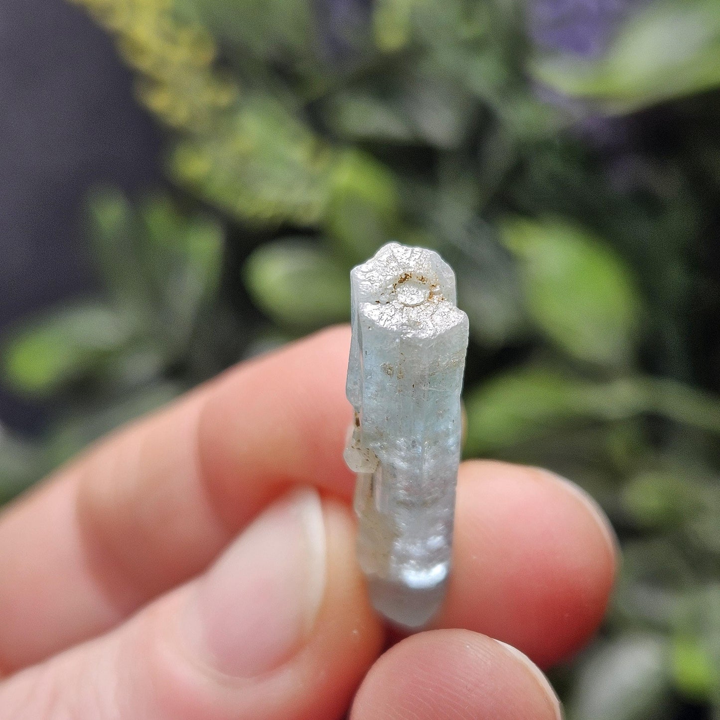 Aquamarine Crystal (1"+) Nigerian Blue Aquamarine Stone, Natural Crystal, Raw Aquamarine Wand