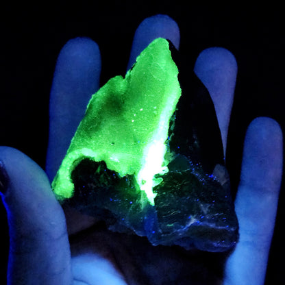 Hyalite Opal & Smoky Quartz