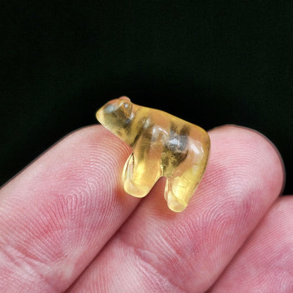 Rainbow Fluorite Bear